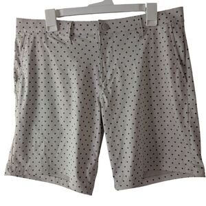 Hudson & Barrow Men's White Patterned Shorts